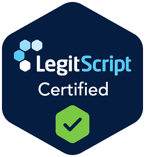 Badge representing the Legit Script certification